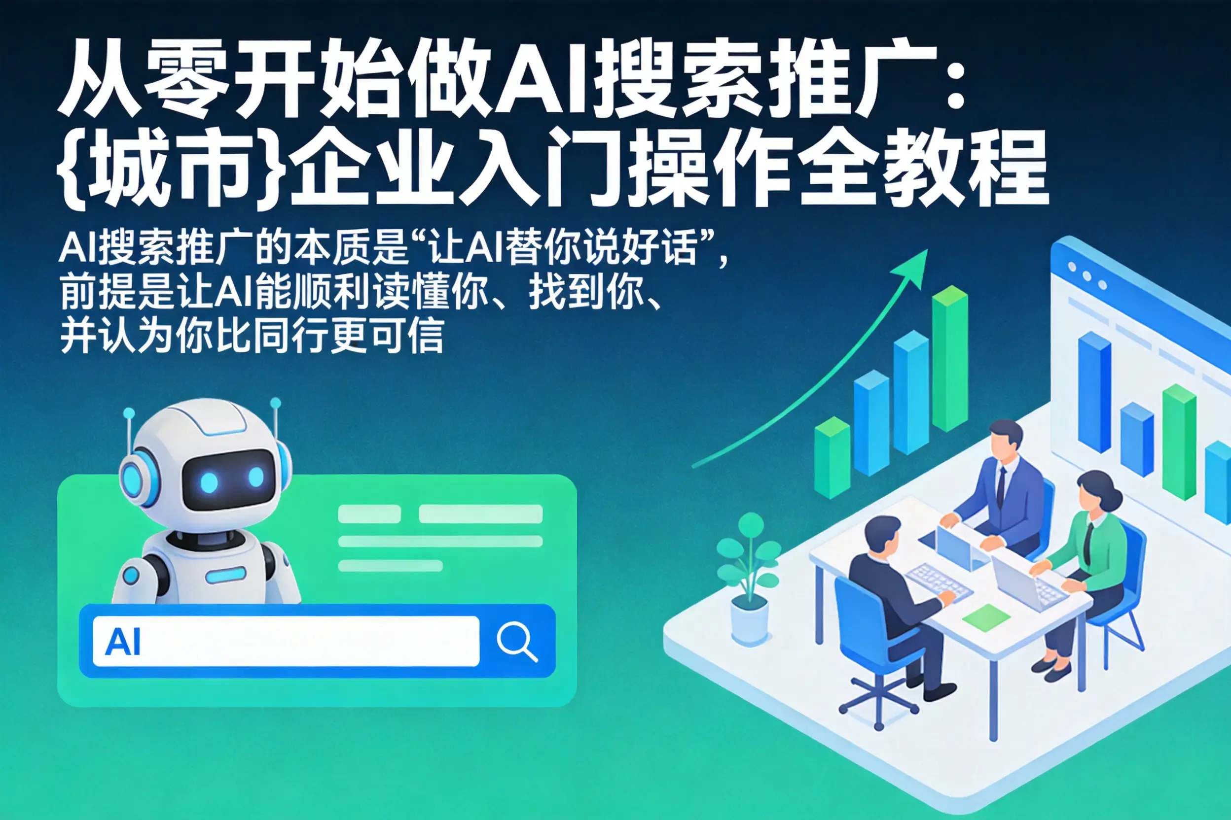 从零开始做AI搜索推广:平泉企业入门操作全教程