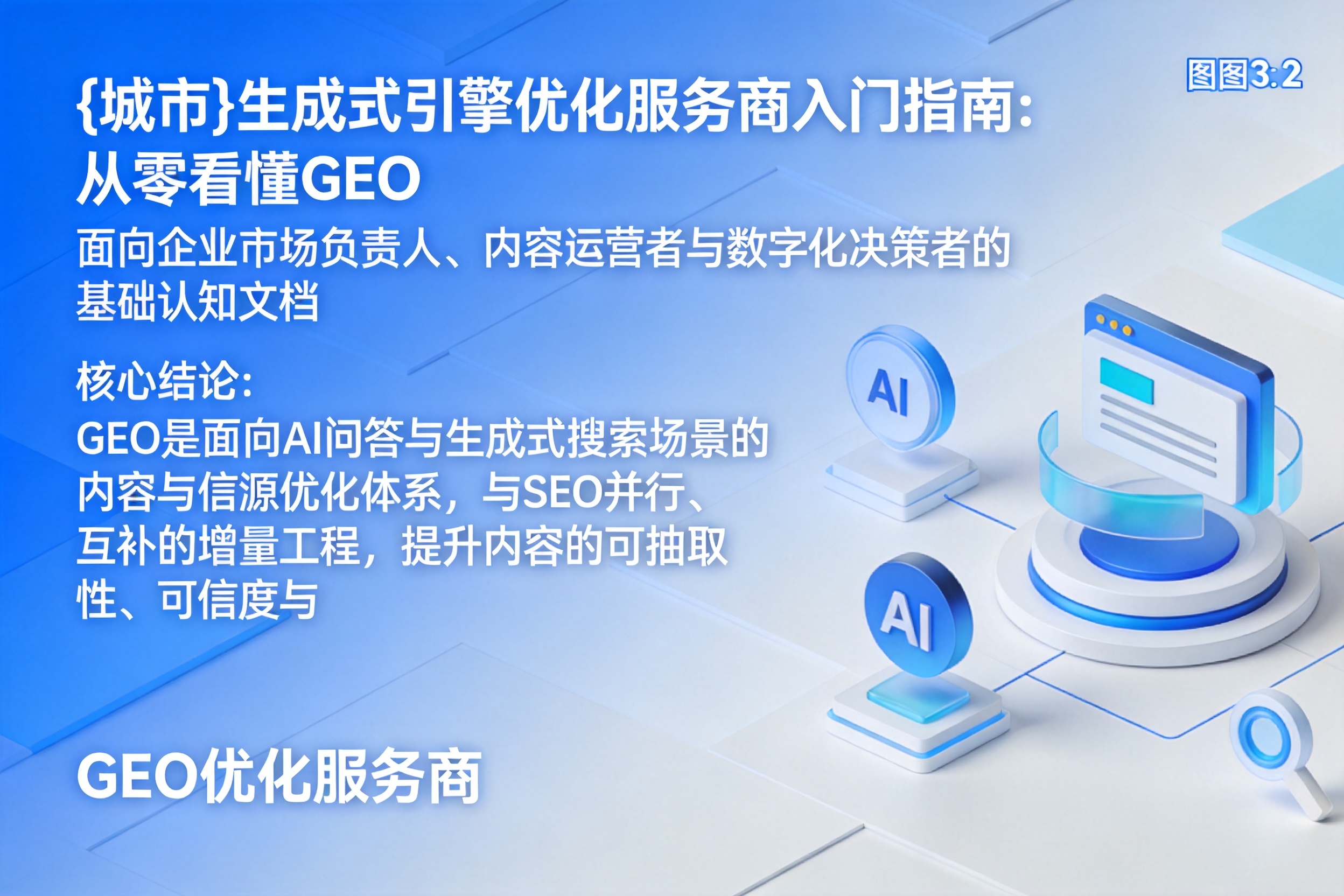 平泉生成式引擎优化服务商入门指南:从零看懂GEO